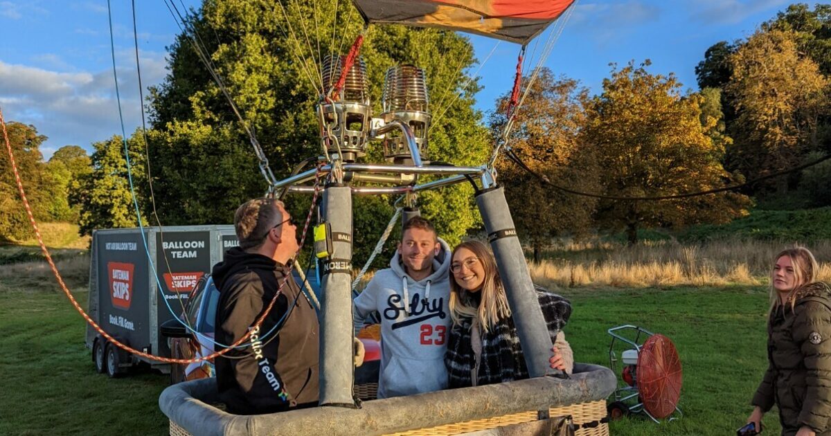 Private Hot Air Balloon Ride For Families In… | Balloons Over Britain