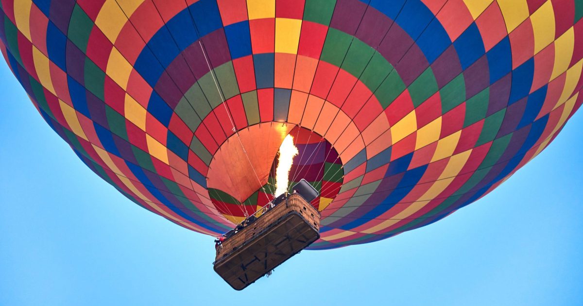 Hot Air Balloon Rides Over Grantham (Stoke… Balloons Over Britain
